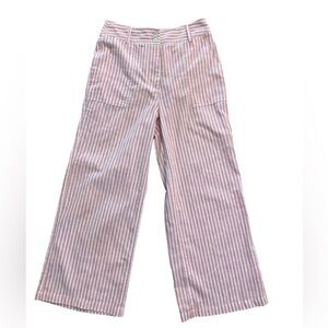 Molly Bracken Striped high waist wide leg Pants